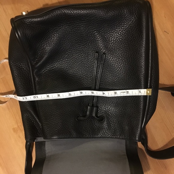 Black leather Skagen backpack bag - Picture 5 of 8